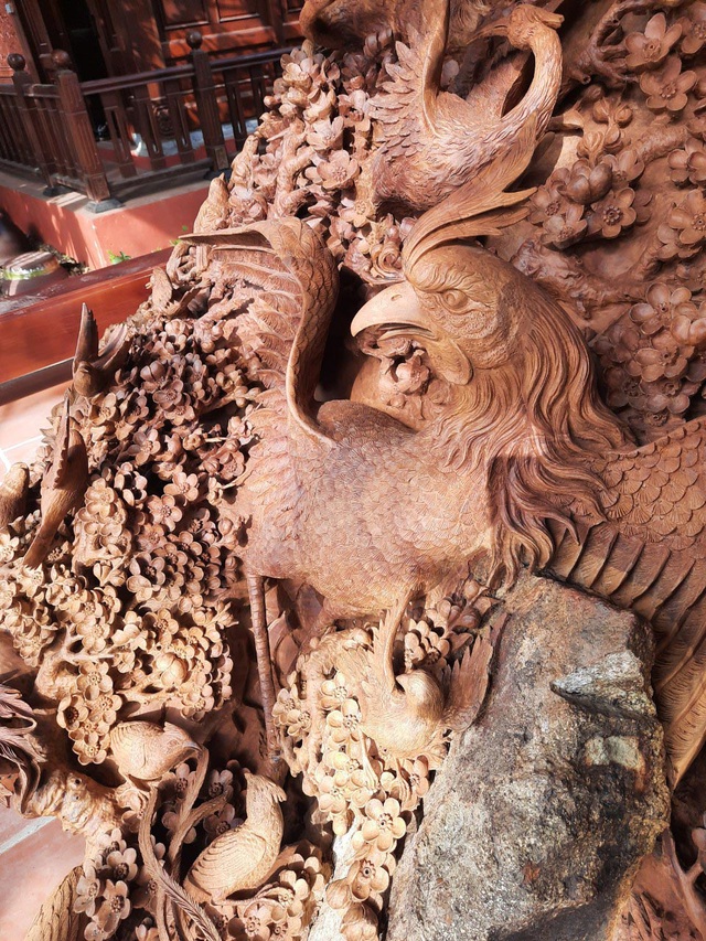 Choáng ngợp với bình hồ lô bằng gỗ, nặng 6 tấn độc nhất Việt Nam - 8