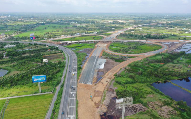 Điều chỉnh quy hoạch nhiều tuyến đường cao tốc Đồng bằng sông Cửu Long