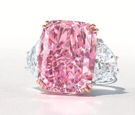 Viên kim cương hồng tím cực hiếm sắp được bán với giá 38 triệu USD