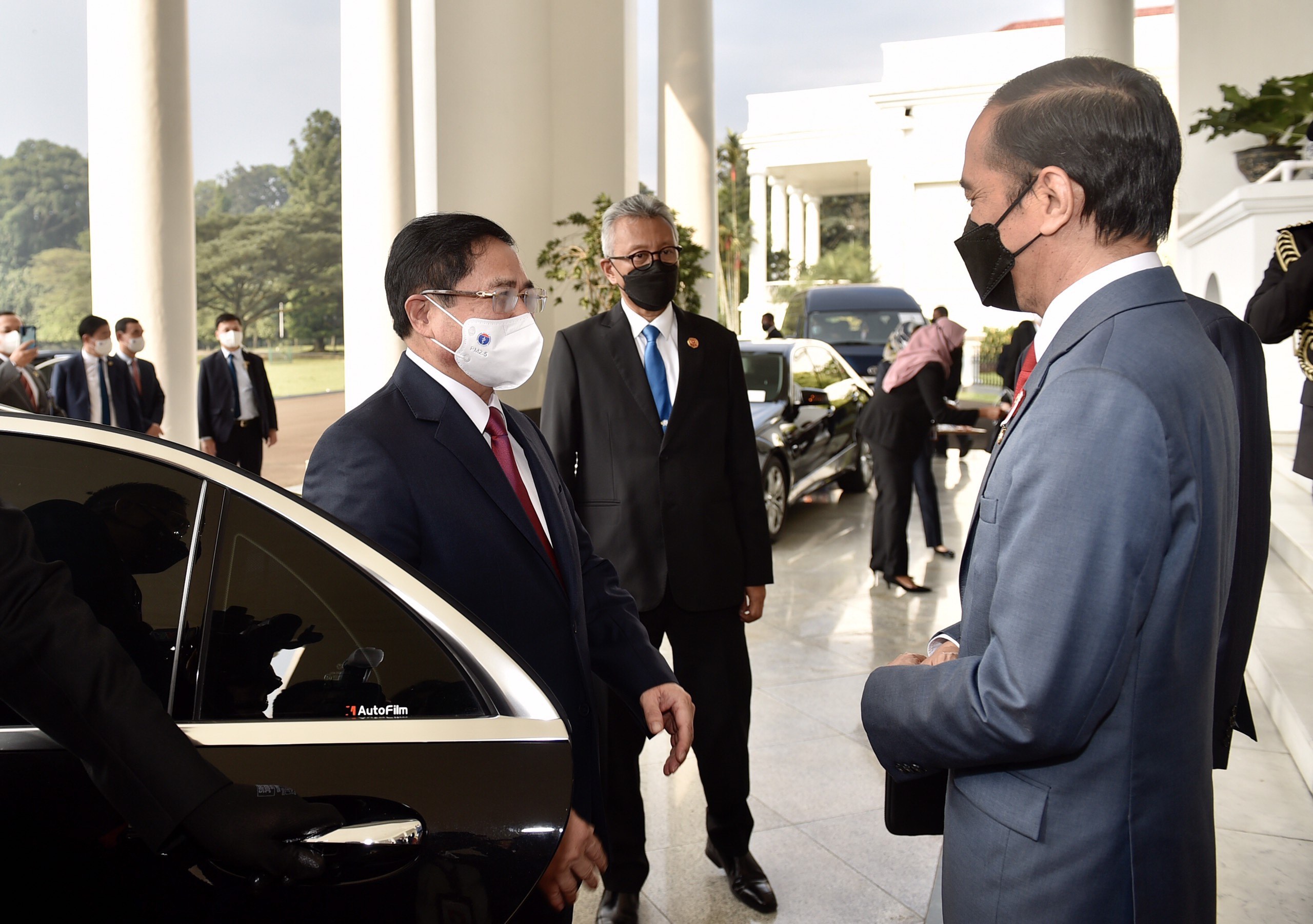 Thủ tướng Phạm Minh Chính, Tổng thống Indonesia tính nối lại đường bay