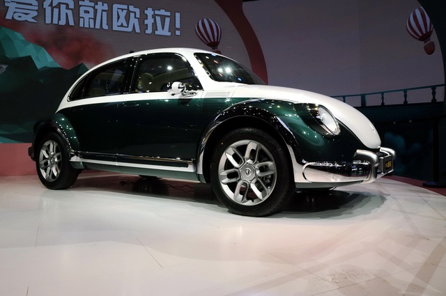 Volkswagen soi mẫu xe Trung Quốc nhái huyền thoại Beetle - 1