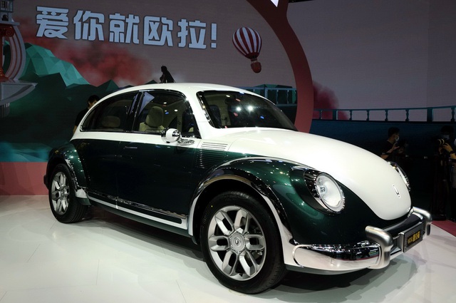 Volkswagen soi mẫu xe Trung Quốc nhái huyền thoại Beetle - 2