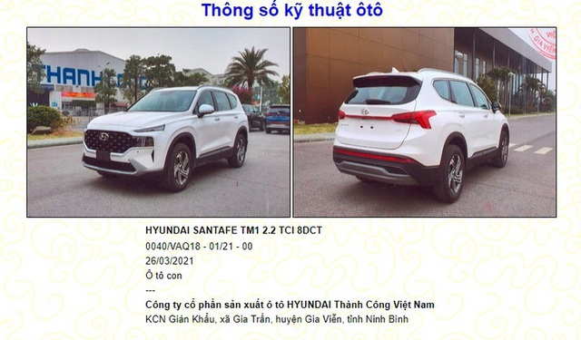 Hyundai SantaFe 2021 sắp bán tại Việt Nam, cân kèo với Kia Sorento - 1