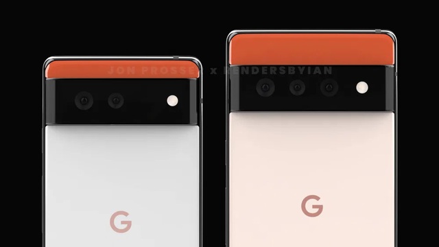 Lộ thiết kế lạ của bộ đôi smartphone Huawei P50 và Google Pixel 6 - 7