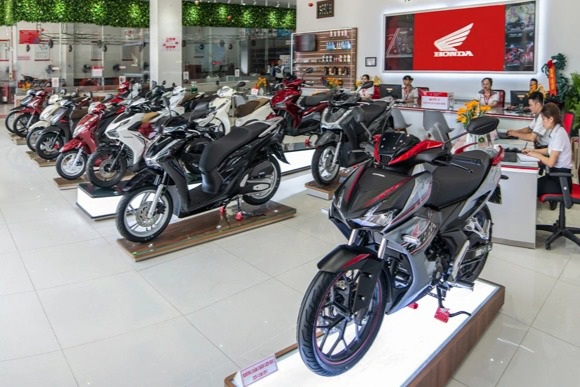 Doanh số xe máy Honda tại Việt Nam tiếp tục sụt giảm