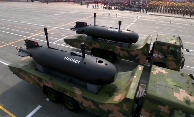 Tiết lộ về chương trình tàu ngầm không người lái của Trung Quốc