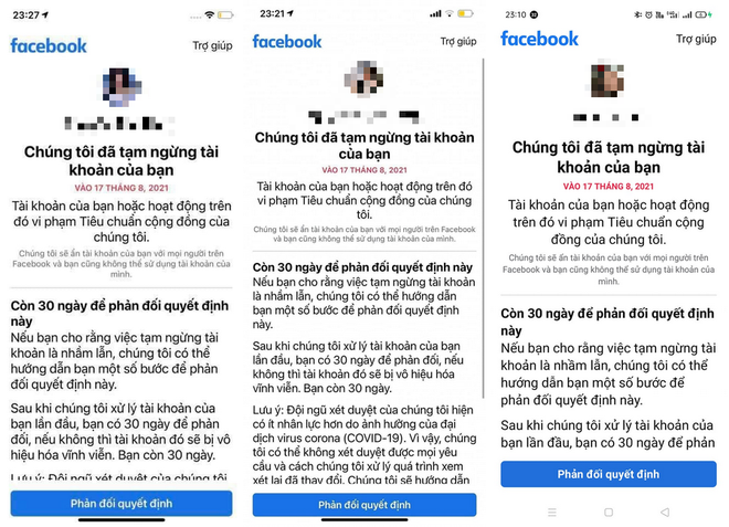 Facebook nói gì về hàng loạt tài khoản người Việt bị khóa vào tuần trước? - 2