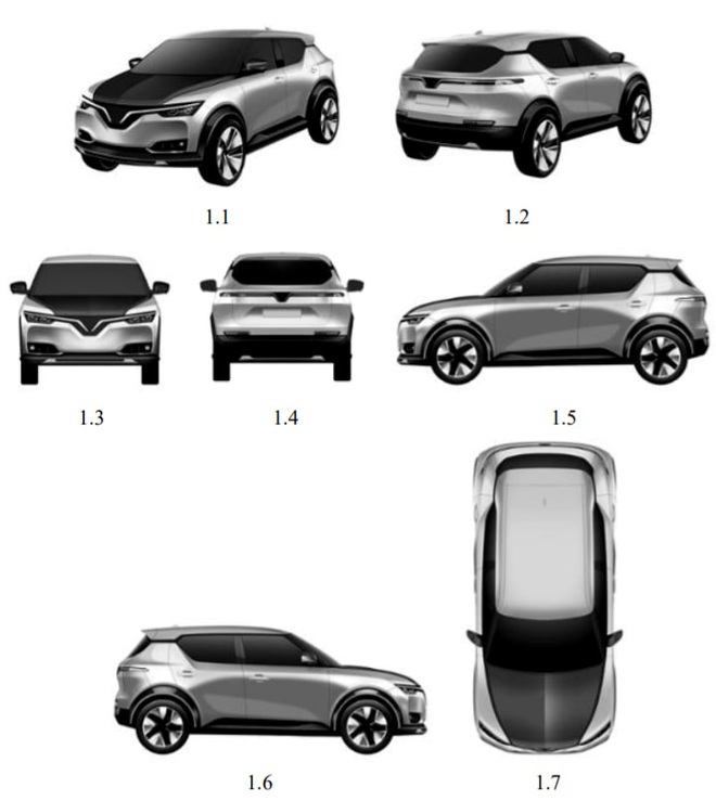 Lộ diện phác thảo hai ô tô điện mới của VinFast, cùng phân khúc Kia Seltos? - 1
