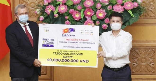 EuroCham: Việt Nam nằm trong ưu tiên hàng đầu về hỗ trợ vắc xin - 1