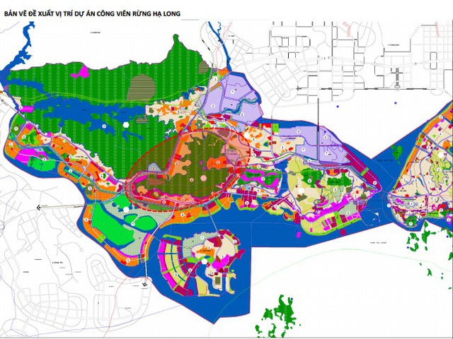 Vingroup muốn làm công viên rừng 650ha ở Hạ Long