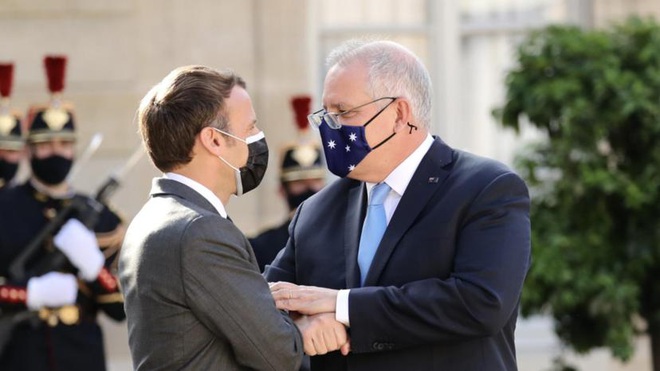 Tổng thống Pháp cáo buộc Thủ tướng Australia nói dối về hợp đồng tàu ngầm - 1