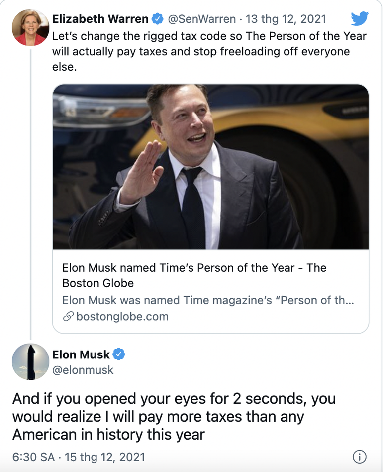 Tỷ phú Elon Musk: Tôi nộp thuế nhiều nhất lịch sử nước Mỹ  - 1