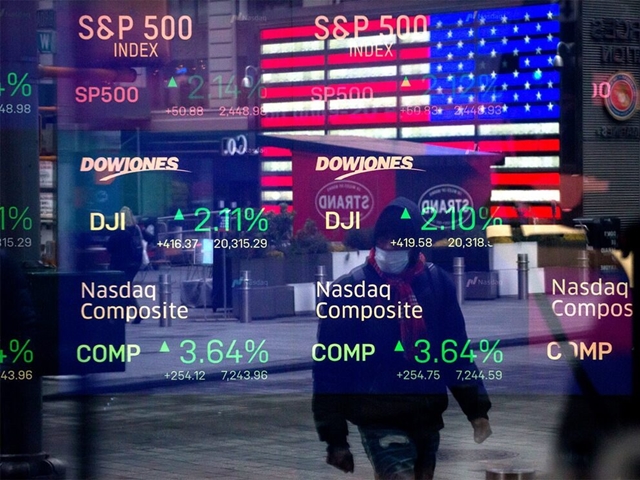 Dow Jones giảm gần 370 điểm trong phiên giao dịch cuối tuần
